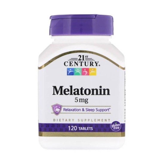 Melatonin 5 мг 120 таб 21st Century