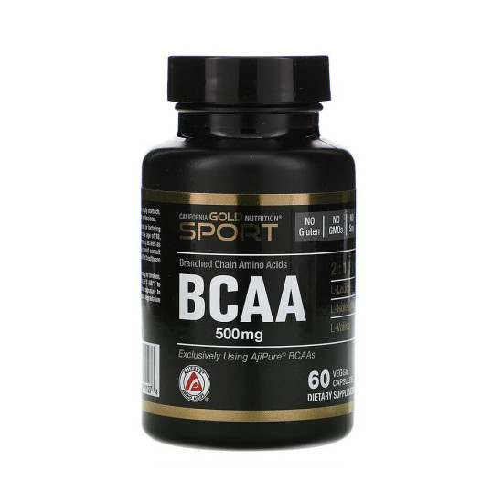 BCAA 500 мг 60 кап California Gold