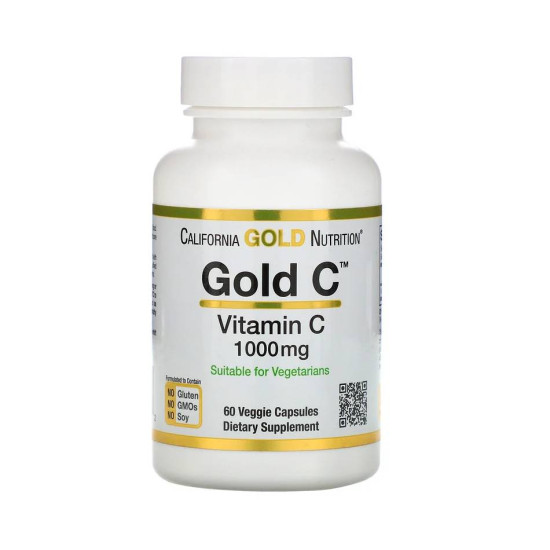 Gold C 1000 мг 60 кап California Gold