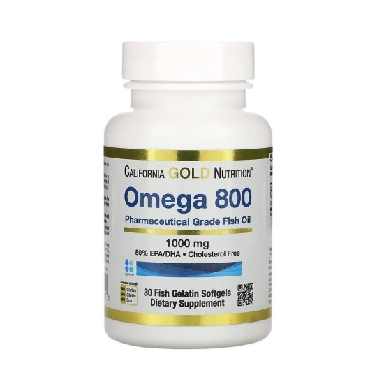 Omega 800 30 кап California Gold Nutrition