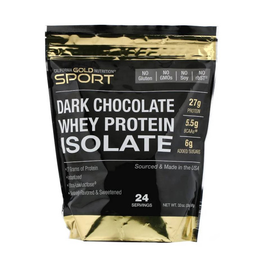 Изолят сывороточного протеина 908 г California Gold Whey Protein Isolate 908 г California Gold