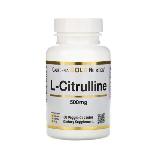 L-Citrulline 500 мг 60 кап California Gold