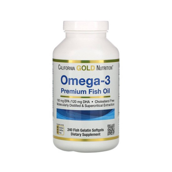 Omega 3 Premium Fish Oil 240 кап California Gold