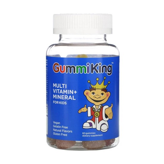 Multi Vitamin + Mineral 60 мармеладок Gummi King