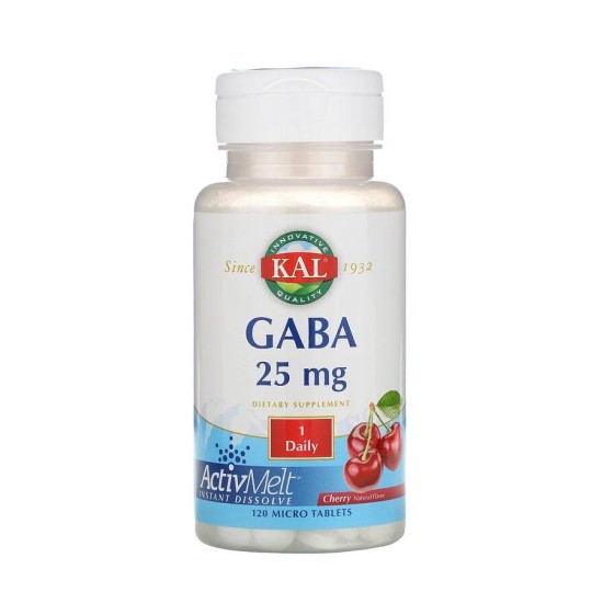 GABA Cherry 25 мг 120 таб Kal Nutrition