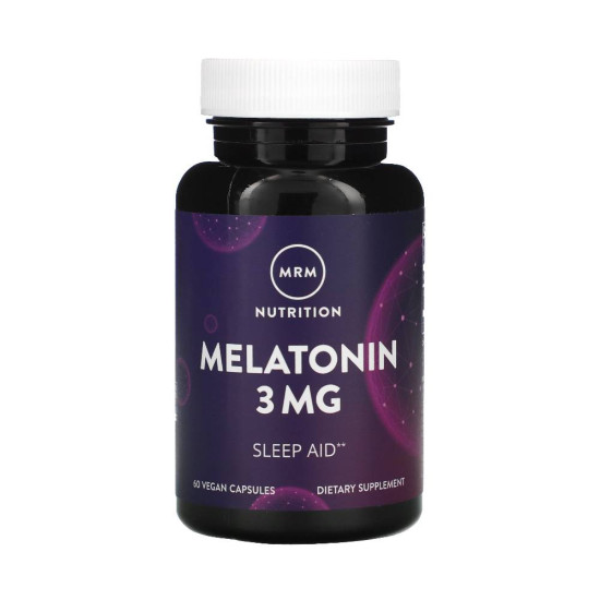 Мелатонин 3 мг 60 кап MRM Nutrition Melatonin 3 мг 60 кап MRM Nutrition