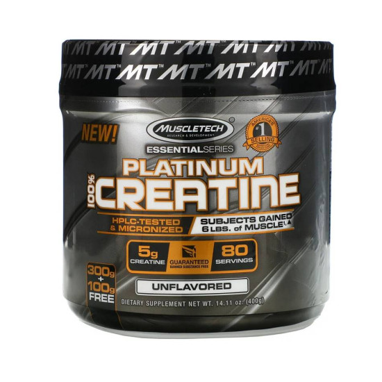Platinum 100% Creatine 400 г Muscletech