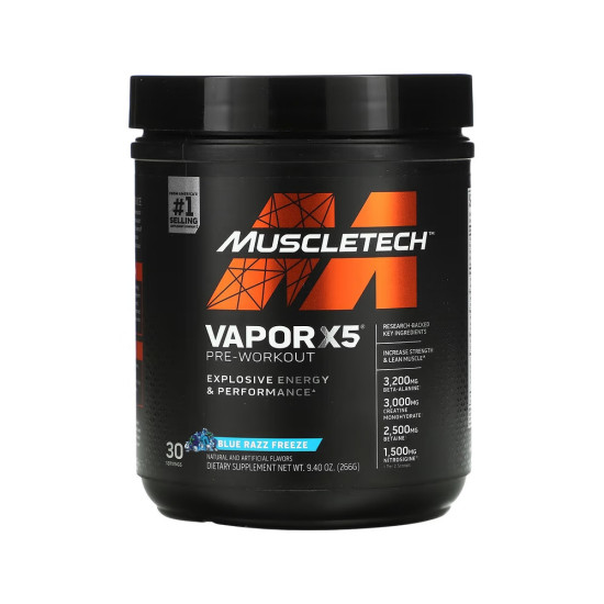 VaporX5 Next Gen Pre-Workout 263 г Muscletech VaporX5 Next Gen Pre-Workout 263 г Muscletech