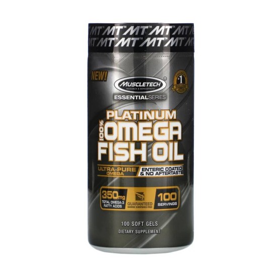 Platinum 100% Omega Fish Oil 100 кап Muscletech