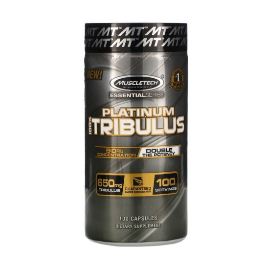 Platinum 100% Tribulus 650 мг 100 кап Muscletech