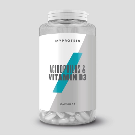 Acidophilus & Vitamin D3 60 кап Myprotein