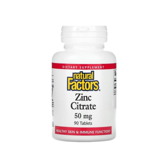 Zinc Citrate 50 мг 90 таб Natural Factors