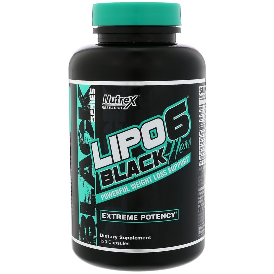 LIPO-6 Black Hers Extreme Potency 120 кап Nutrex