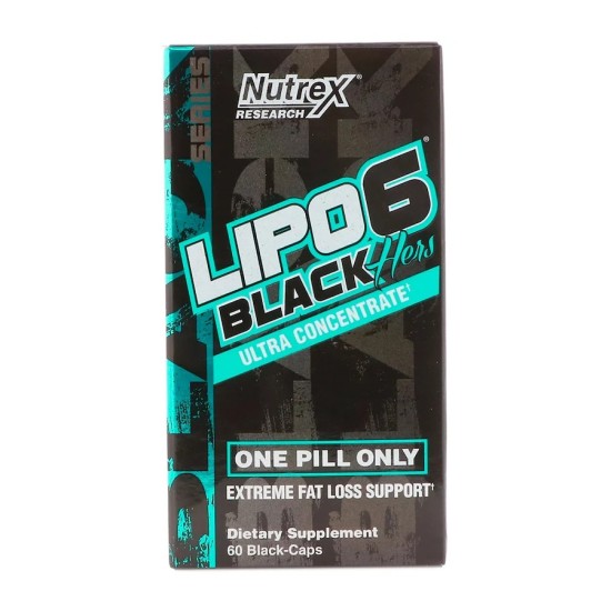 LIPO-6 Black Hers Ultra Concentrate 60 кап Nutrex