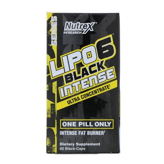 LIPO-6 Black Intense Ultra Concentrate 60 кап Nutrex