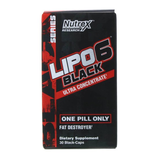 LIPO-6 Black Ultra Concentrate 30 кап Nutrex
