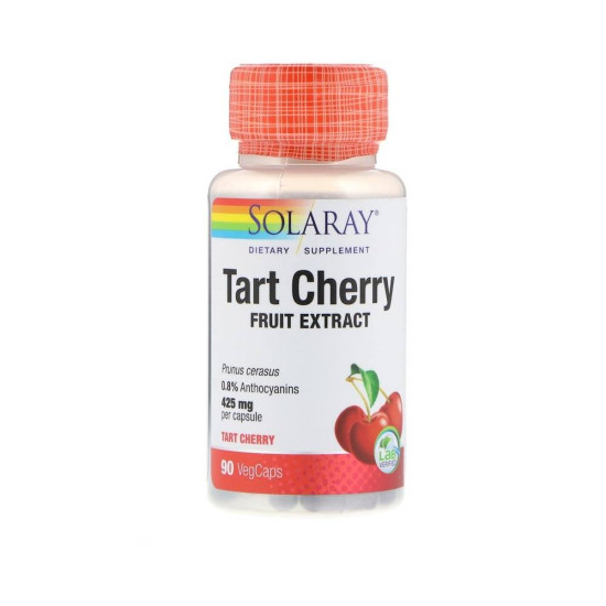 Вишня Монмаренси 425 мг 90 кап Solaray Tart Cherry 425 мг 90 кап Solaray