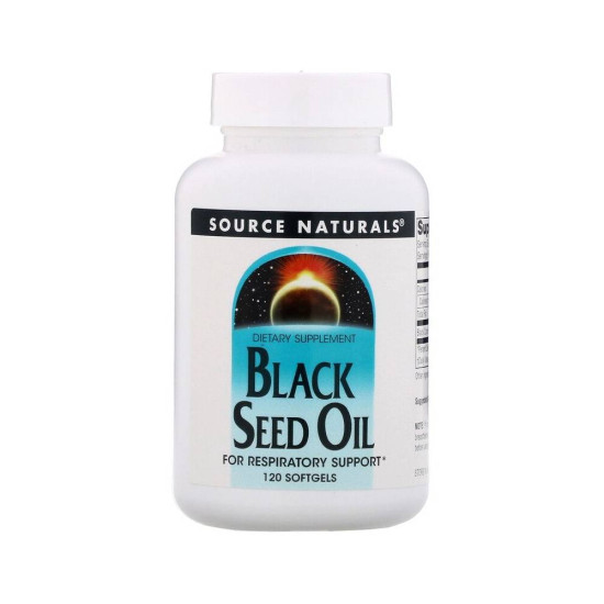 Black Seed Oil 120 кап Source Naturals