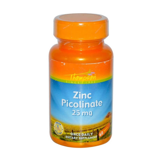 Zinc Picolinate 25 мг 60 таб Thompson