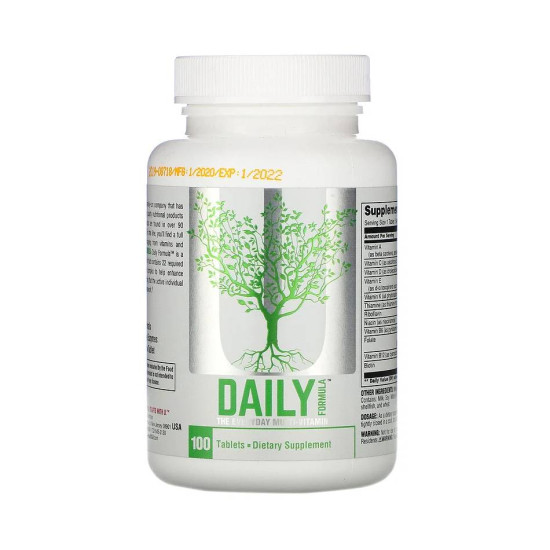 Витамины Дэйли Формула 100 таб Universal Nutrition Vitamins Daily Formula 100 таб Universal Nutrition